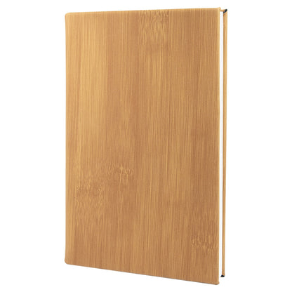 Bamboo cover journal, ready for custom engraving