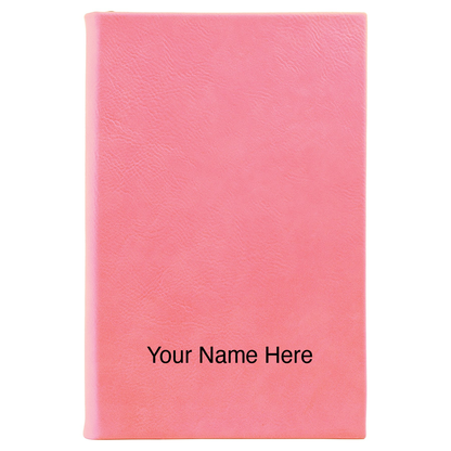 Laserable Leatherette Journal-Lined Paper